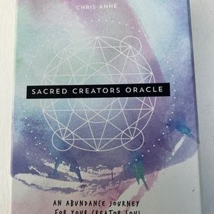 ORACLE TAROT CARDS - SACRED CREATOR ORACLE SET WITH GUIDE BOOK